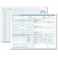 Horizontal Dental Exam Records/ Anatomic Diagram w/ Primary & Permanent Arches